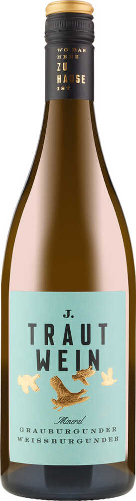 J. Trautwein – Burgunder  Mineral Rheinhessen 2024  0.75 L Flasche