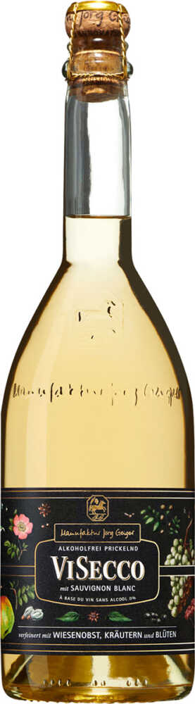 Visecco Mit Sauvignon Blanc Vin Spumante Alkfrei