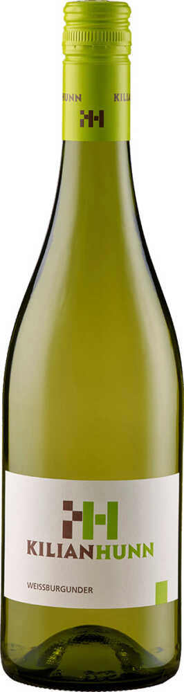 Weingut Kilian Hunn Weißburgunder – Junge Frische – Feinherb 2025  0.75 L Flasche