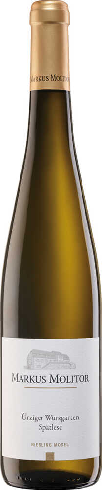 Weingut Markus Molitor Ürziger Würzgarten Spätlese – Goldene Kapsel 2022  0.75 L Flasche