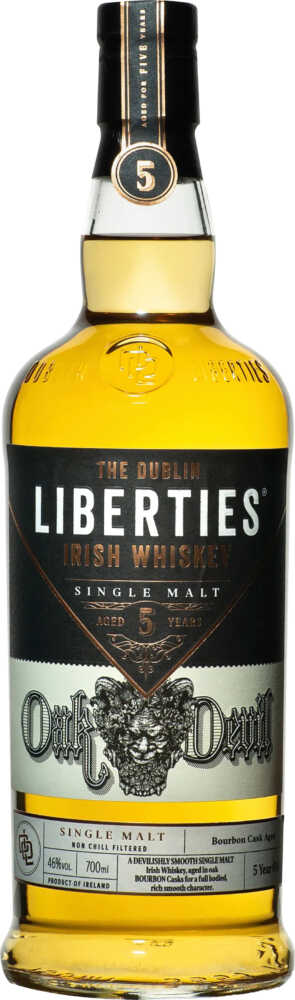 Liberties Oak Devil Single Malt NV  0.7 L Flasche