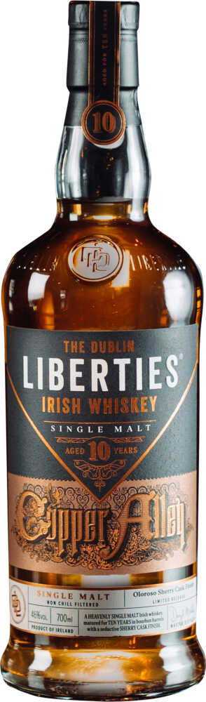 Liberties Distillery Copper Alley Single Malt NV  0.7 L Flasche