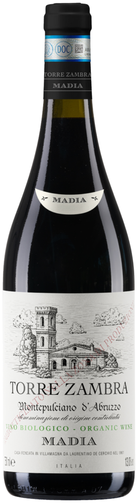 Torre Zambra Madia Montepulciano DAbruzzo Doc Bio 2024  0.75 L Flasche