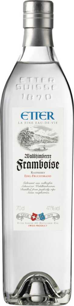 Etter Söhne AG Distillerie Zug Framboise Schweizer Himbeergeist, . NV  0.7 L Flasche