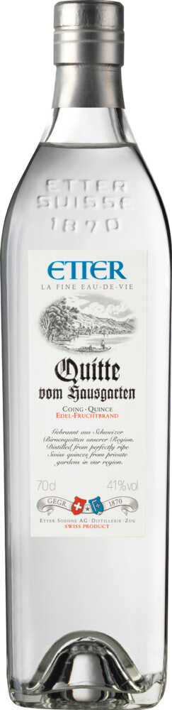 Etter Söhne AG Distillerie Zug Quitte Schweizer Birnenquitte, . NV  0.7 L Flasche