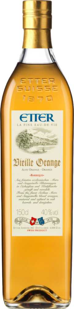 Etter Söhne Ag Distillerie Zug Vieille Orange 40% Alte Orange Barrique NV  1.5 L Magnum