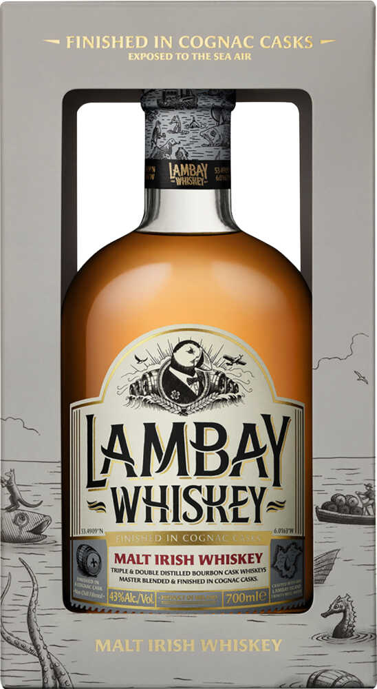 Malt Irish Whiskey Cognac-Cask Finished