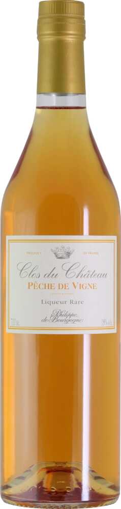 De Ladoucette Pêche  Vigne 18%. Weinbergspfirsichlikör NV  0.7 L Flasche