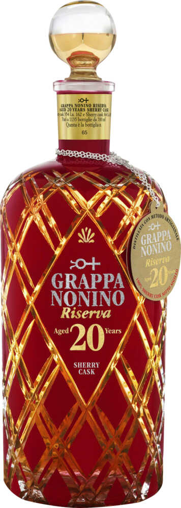 Grappa Riserva 20 Years In Barriques Acquavite Di Vinaccia