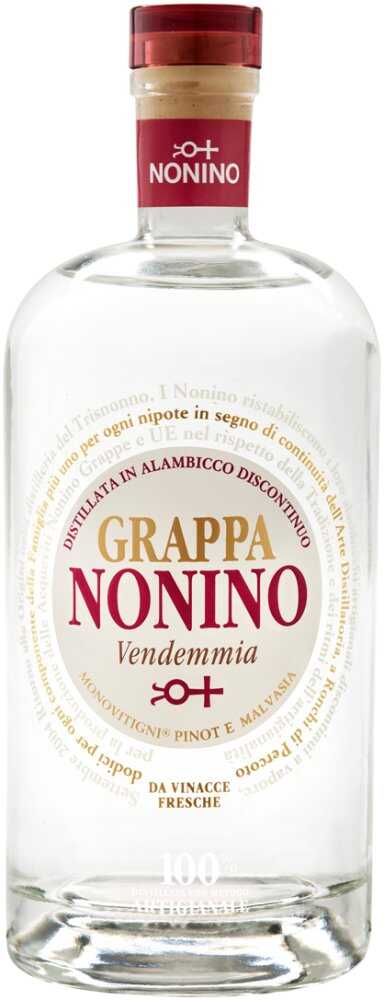 Nonino Distillatori Grappa Vendemmia Bianca 2021  0.5 L Flasche