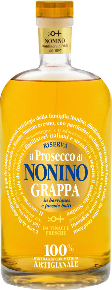 Grappa Il Prosecco Monovitigno Im Barrique Gereift .