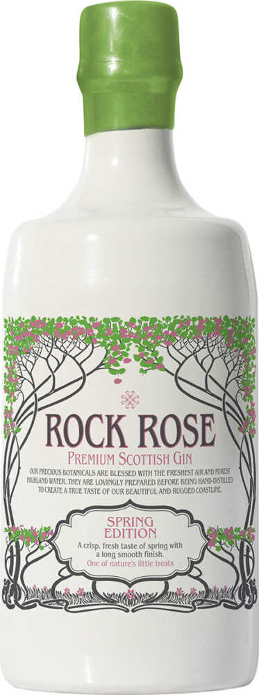 Dunnet Bay Distillery Rock Rose Gin Spring Season Edition NV  0.7 L Flasche
