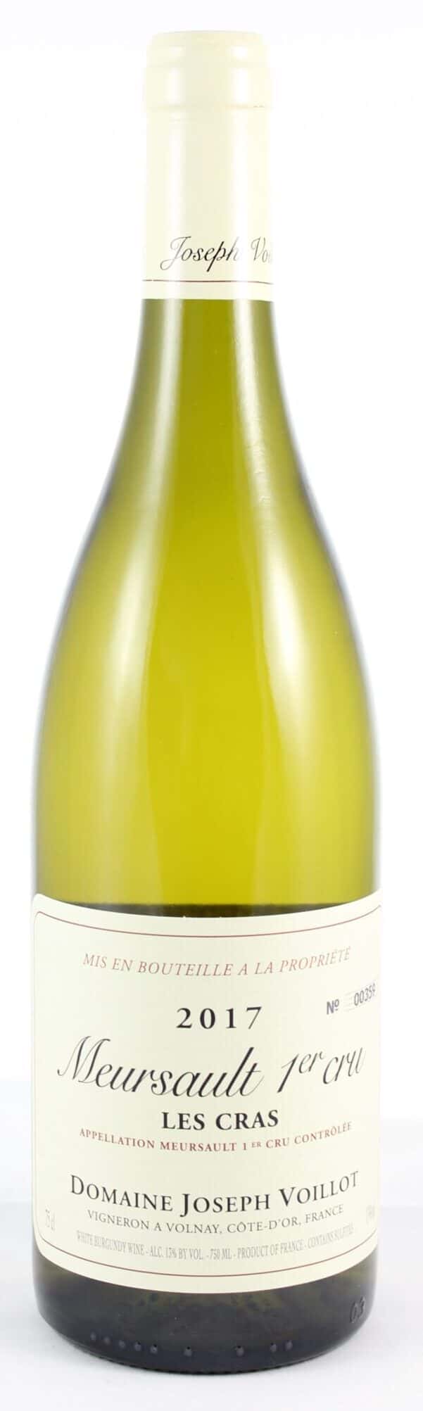 Domaine Joseph Voillot Meursault Les Cras 1er Cru 2022  0.75 L Flasche