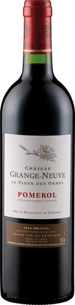 Château Oliver Grange Neuve La Fleur Des Ormes Pomerol 2019  0.75 L Flasche