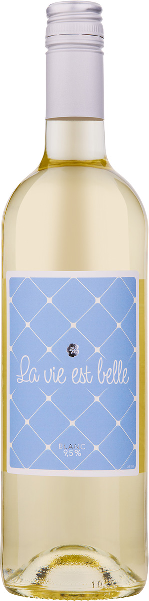 La vie est belle Blanc 9 5% Vdf 2024  0.75 L Flasche