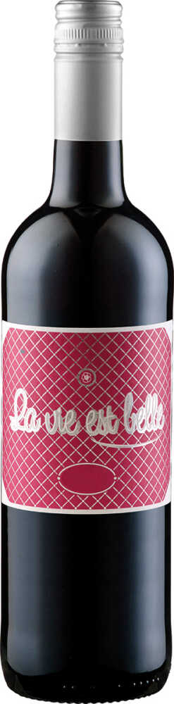 La vie est belle Rouge Vdf 2022  0.75 L Flasche