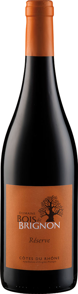 Domaine Bois de Brignon Réserve Côtes Du Rhône Aop 2023  0.75 L Flasche