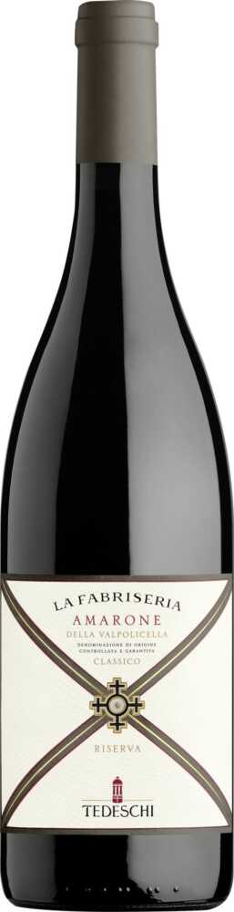 Tedeschi La Fabriseria Amarone Della Valpolicella Classico Riserva Docg 2016  0.75 L Flasche