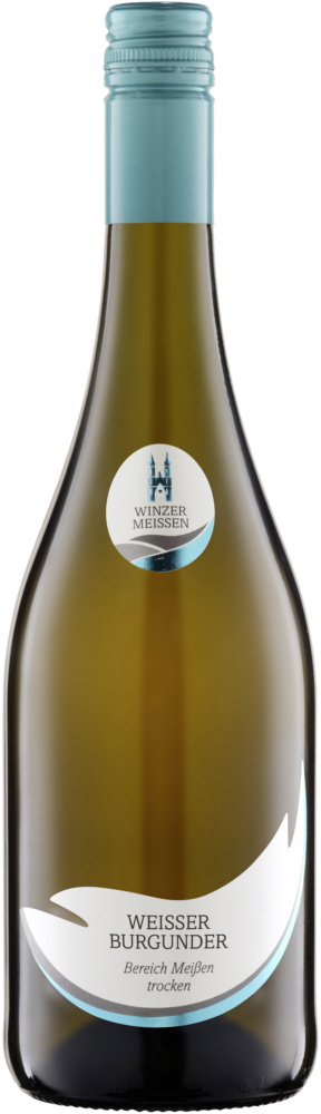 Winzergenossenschaft Meissen Wg  Weißburgunder Bereich Meissen Q.B.A. 2023  0.75 L Flasche