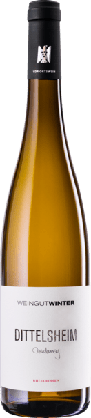 Weingut Winter Ortswein Dittelsheim Chardonnay Trocken 2022  0.75 L Flasche