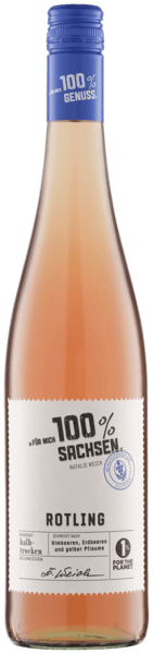 Für mich 100% Sachsen Rotling Halbtrocken 2023  0.75 L Flasche