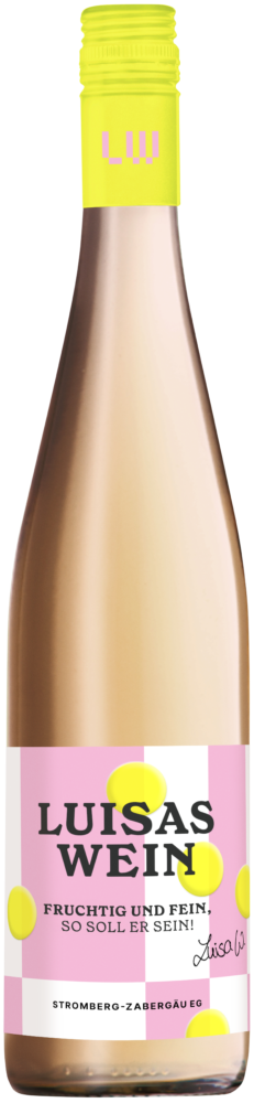 Luisa's Wein Stromberg Zabergäu Rosé Feinfruchtig 2024  0.75 L Flasche