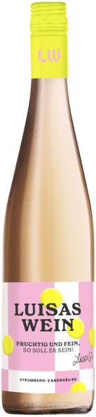 Luisa's Wein Stromberg-Zabergäu Rosé Feinfruchtig 2024  0.75 L Flasche