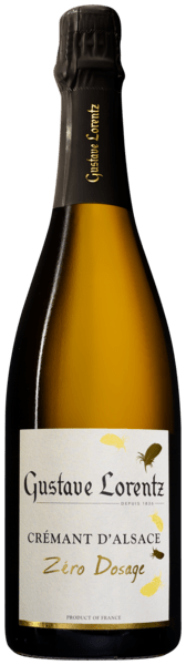 Gustave Lorentz Crémant DAlsace Zéro Dosage Bio 2021  0.75 L Flasche