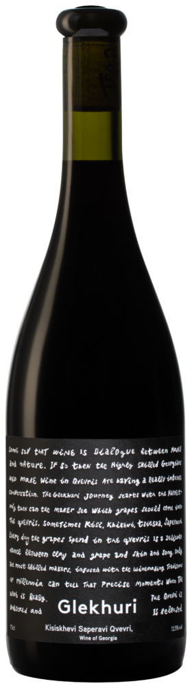 Teliani Valley Glekhuri Kisiskhevi Saperavi Qvevri 2019  0.75 L Flasche