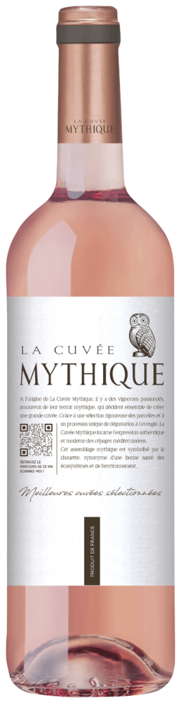 La 40% Grenache, 30% Syrah, 30% Cinsault Rosé