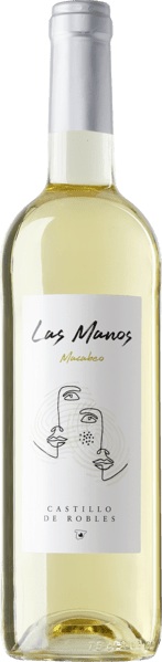 Castillo de Robles Las Manos Macabeo Blanco Vdt Castilla 2022  0.75 L Flasche
