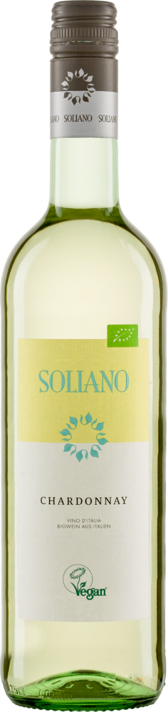 Eigenmarke Soliano Chardonnay Bio 2024  0.75 L Flasche