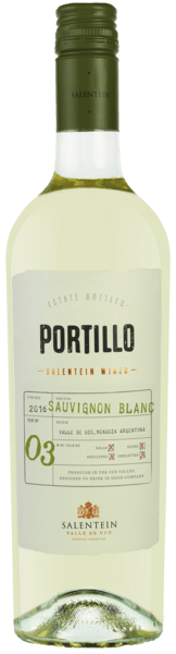 Portillo Bodegas Salentein Sauvignon Blanc 2024  0.75 L Flasche