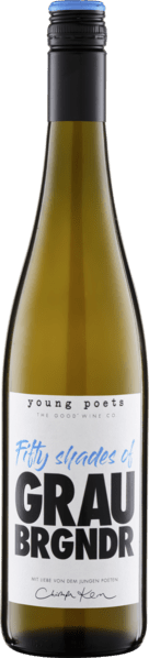 Young Poets Fifty Shades Of Grauburgunder Trocken 2024  0.75 L Flasche