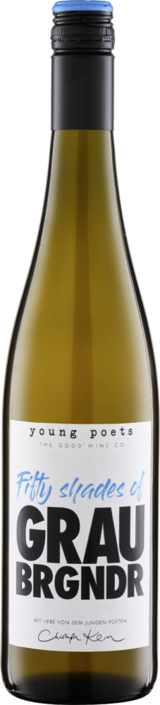 Young Poets Fifty Shades Of Grauburgunder Trocken 2025  0.75 L Flasche