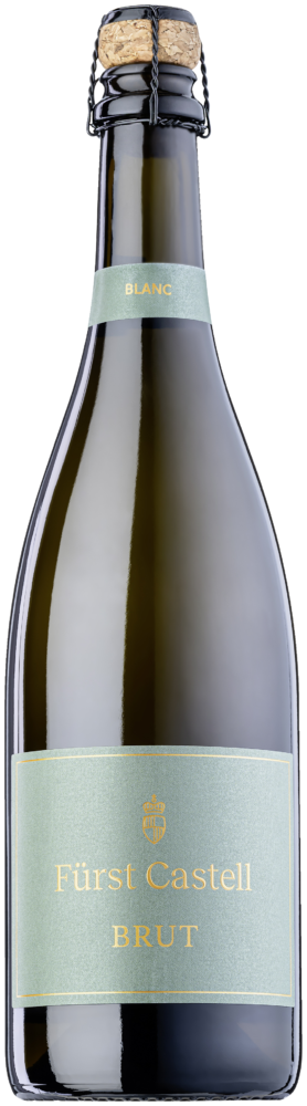 Fürstlich Castell'sche Domäne Fürst Castell Blanc de Blanc Brut Trad Fl.Gärung NV  0.75 L Flasche