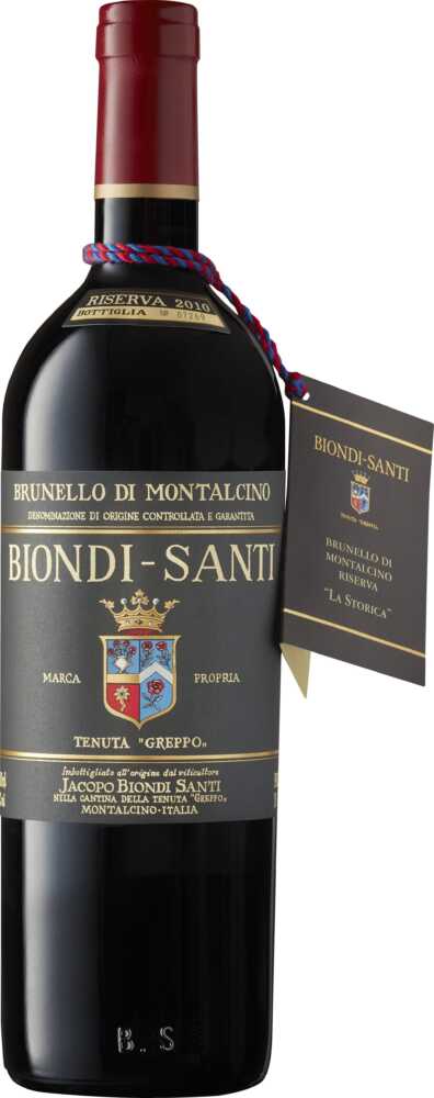 Biondi-Santi Brunello Di Montalcino Riserva Docg 2010  0.75 L Flasche