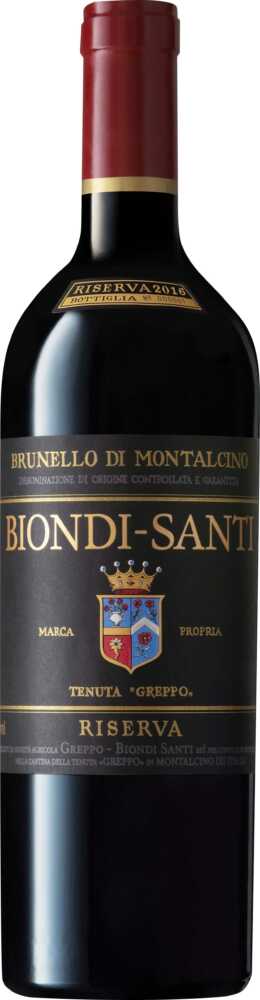 Biondi-Santi Brunello Di Montalcino Riserva Docg 2016  0.75 L Flasche