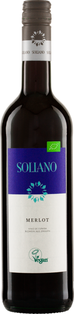 Soliano Merlot Vino Espana 2023  0.75 L Flasche