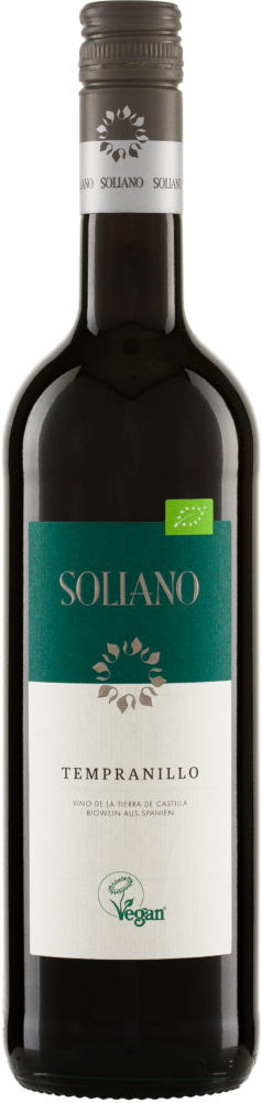 Soliano Tempranillo Vino de La Tierra 2023  0.75 L Flasche