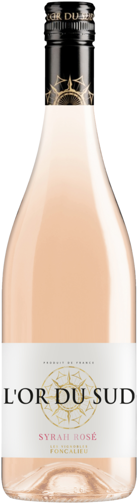 L'Or du Sud Syrah Rosé Pays DOc Igp 2025  0.75 L Flasche