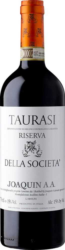Joaquin Taurasi Riserva Della Societa 2015  0.75 L Flasche