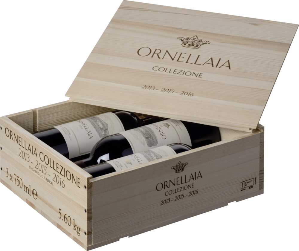 Ornellaia 3Er Hk  Collezione 13-15-16 Je 1X0,75L  Bolgheri Rosso Superiore NV  2.25 L Flasche