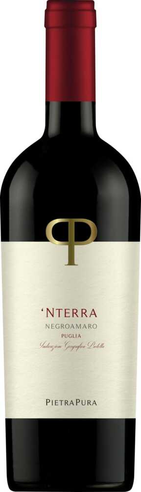 PietraPura Nterra Negroamaro Puglia Igp 2024  0.75 L Flasche