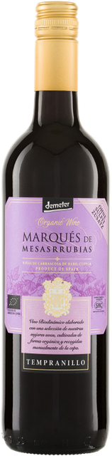 Marques de Mesasrrubias D.O. Tempranillo Ohne So2-Zusatz