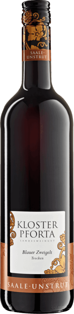Kloster Pforta Blauer Zweigelt 2023  0.75 L Flasche