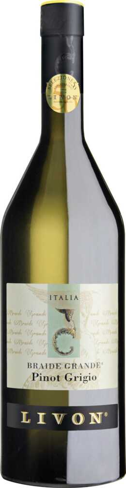 Livon Braide Grande Pinot Grigio DOC Friaul Julisch Venetien 2024  0.75 L Flasche