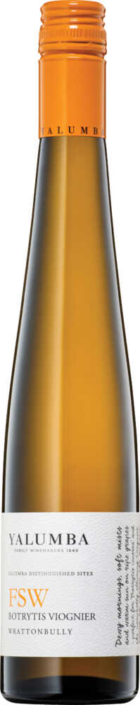 Yalumba Fsw 8B Botrytis Viognier Edelsüss Wo Wrattonbully 2020  0.375 L Halbflasche