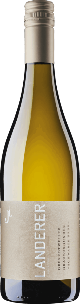 Landerer Oberrotweil Grauburgunder Trocken -Schwarze Erde- 2024  0.75 L Flasche