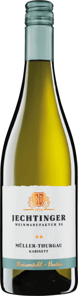 Jechtinger Weinmanufaktur Müller Thurgau Kabinett 2025  0.75 L Flasche